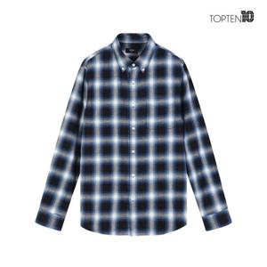 [탑텐][탑텐]남성 코튼 플란넬 버튼다운 셔츠_MSA4WC1901