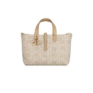 디올 미디움 디올 뚜주흐 백 트 까나쥬 모티프 라이트 비스킷 화이트 M2821ODFG-M921