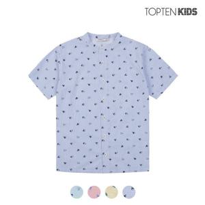 [탑텐키즈][탑텐키즈] 남아 카바나 프린트 셔츠_MKB2WC1013