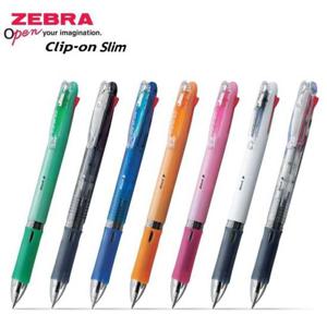 제브라 유성펜 클립온 슬림 사색볼펜 0.7