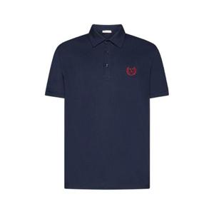 Valentino 로고 자수 반팔 폴로셔츠 2V3MH00V94Y 598 TP935891461