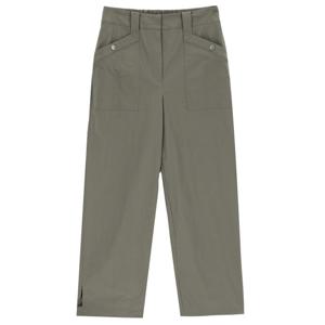 [뷰어]여성 백밴딩 아웃포켓 세미 배기핏 팬츠 ZNPTP406_KH