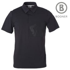 [보그너골프]양말증정남성 로고프린트 우븐 포인트 티셔츠 01-243-101-44