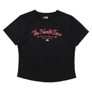 노스페이스화이트라벨 여성 레터링 반팔 라운드티셔츠 NT7UR33L