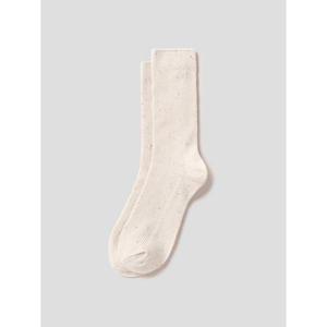 (1956KTWY90) [에잇세컨즈] 네프사 잔골지 양말  아이보리