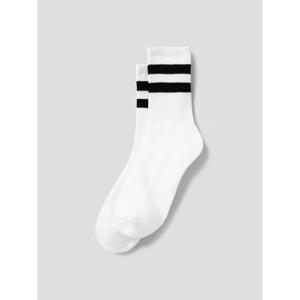 (2956KTWY61) [에잇세컨즈] 파일바닥 스트라이프 양말  화이트