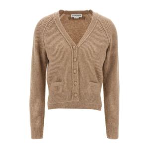 빅토리아베컴 스텝드 헴 가디건 1325KJU006422A SAND