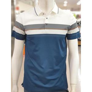 서광모드 세이브존05 화이트 배색 스판티셔츠 SHTCFMTS4215