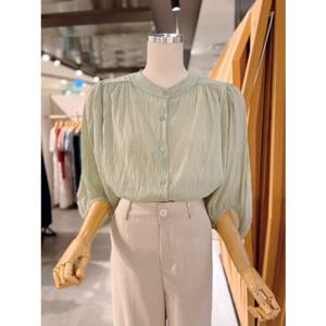 ab.fz 랑데뷰 나그랑 셔링 블라우스 (ABXZ3HB70H) US