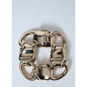 생로랑 골드톤 쉘 체인 팔찌 805346 Y1500 8045