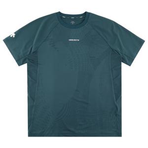 데상트 남성 자가드 반팔 티셔츠 SP321TTS78DGRN