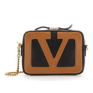 발렌티노 비바 슈퍼스타 블랙 브라운 크로스바디 백 7Y2B0R86 P