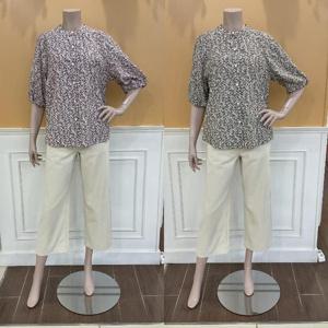 BCBG M백화점 넬로 프린트블라우스 B5C7B414