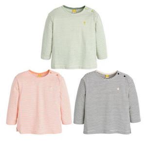 [모이몰른]유아 소프트 캔디 스트라이프 티셔츠 M251TSF02P