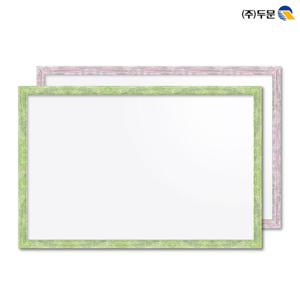 화이트보드 60x60 파파야프레임/칠판/학습보드판