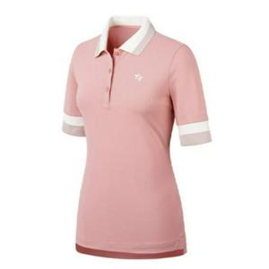 엘르골프 세이브존01 여성 7부기장 체형커버 기본 폴로 티셔츠 6I45216 400