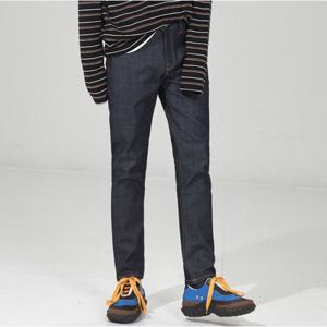 [플랙진]남성 노이커츠 051 슬림 테이퍼드 생지 데님 (PJTO5NK051E)