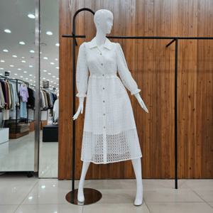 [지컷]지컷 레이스 디테일 슬리브 원피스 721433710101_DJ