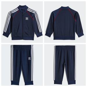 아디다스키즈 JY0011 아디컬러 트랙수트 상하복 베이비 삼선 세트 (85-100) HMDK