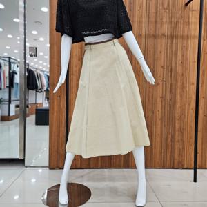 [지컷]지컷 코튼 블렌드 플레어 스커트 7214235501_DJ