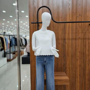 [지컷]지컷 스캘럽 트리밍 블라우스 7225260602_DJ