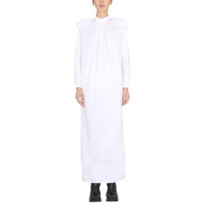 라프 시몬스 미디 원피스 222W450 WHITE