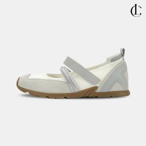 엘케이트 여성 메리제인 운동화 소가죽 단화 밴딩 플랫 스니커즈 LUI030