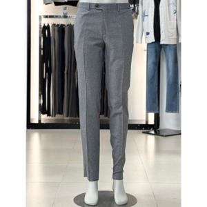 [바쏘옴므]그레이_쿨맥스 히든 밴딩 슬림핏 슬랙스 WSY2PS73A