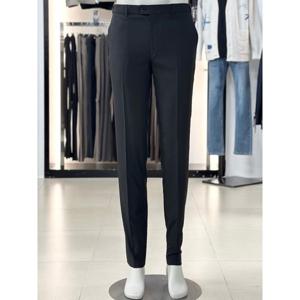 [바쏘옴므]블랙_히든 밴딩 슬림핏 쿨스판 슬랙스 WSY2PS60A