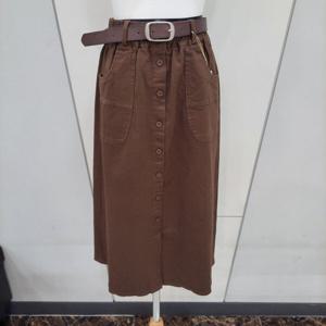 [나인스텝]보이엔면스커트 N24NK4304_YS