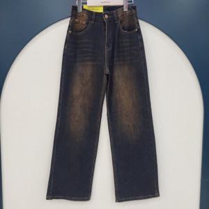 [나인스텝]워싱빈티지통청바지  N24DM4308_YS