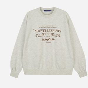 [클라이드앤]레터링 양면  맨투맨 티FODTS901FA_JK