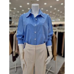 [더아이잗]봄.가을용 소매포인트 숏 셔츠 IN99BL022420_DJ