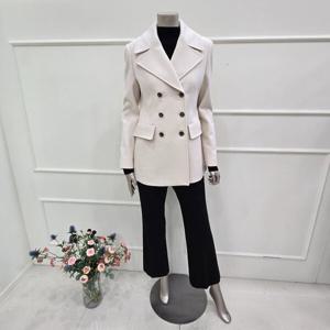 [미니멈]MXDAWH0140IV  울 캐시미어하프 자켓_JK