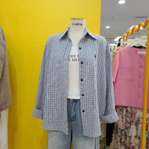 르피타 DP01 지지미체크셔츠 L252BSH852