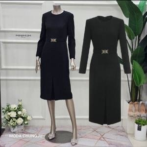 [미니멈]MD 모100 심플 페미닌 H라인 원피스 MD MYAAWO1220 M_CJ