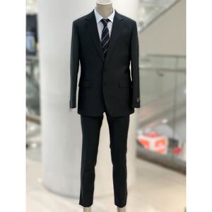 [바쏘옴므]WSY3JT17A 캐시미어 울스판 싱글수트 슬림핏 카키그린