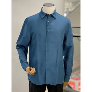 [바쏘옴므]블루 린넨 데일리 셔츠 WSZ1TT80A_CA