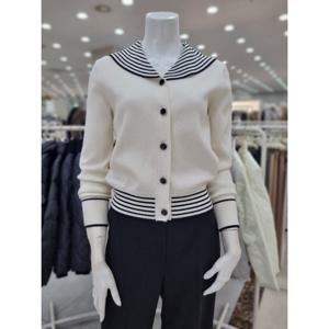 [더아이잗]봄.가을용 세일러 스트라이프 포인트 가디건 IN2N1CD8