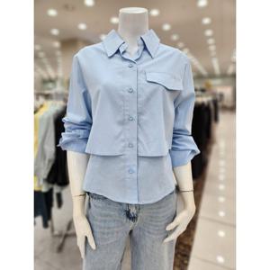 [더아이잗]봄,가을용 이중 블라우스 셔츠 IP4BL8511400_DJ