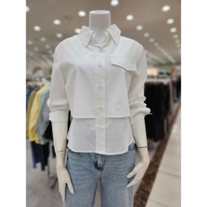 [더아이잗]봄,가을용 이중 블라우스 셔츠 IP4BL8511600_DJ