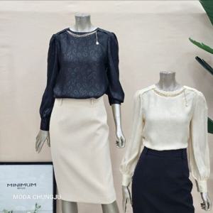 [미니멈]MD 프린트 블라우스 MD MMYAAWB2360_CJ