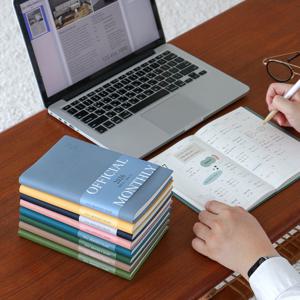 2026 오피셜 열두달 B6 먼슬리 다이어리 날짜형 32절