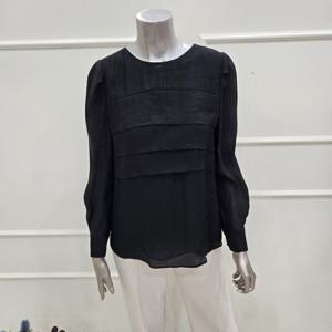 [미니멈]MYAAWB2030BK 쉬폰 블라우스_JK