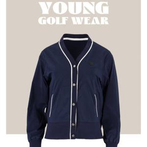 [엘르골프]여성 간절기 하이브리드 가디건형 점퍼6J21303I_DJ