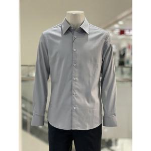 [바쏘옴므]SZ3TD35A 그레이 구김적은 스판 캐주얼 긴팔 셔츠