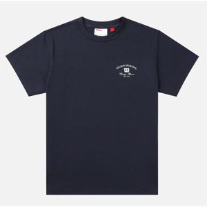 윌슨 퓨어드라이 그래픽 티셔츠 여성 W B1 W253002NTS73 NVY WHT