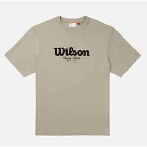 윌슨 퓨어드라이 빅로고 티셔츠 공용 UNI B1 W253003NTS75 BEI LBL NVY WHT