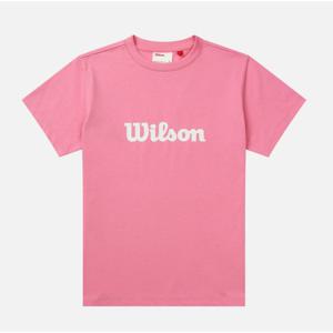 윌슨 퓨어드라이 티셔츠 여성 W B1 W253002NTS81 PNK WHT