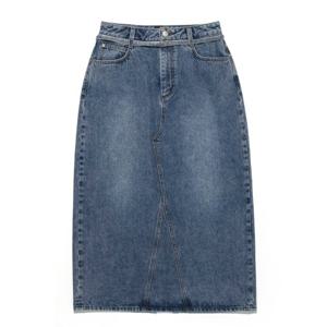 LEE W 데님 벨트 스커트 B1 LE2303SR72 ID BK